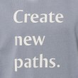 オペークドットクリップ(OPAQUE.CLIP)のロゴプリントTシャツ【洗濯機洗い可】8