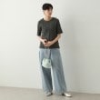 オペークドットクリップ(OPAQUE.CLIP)のシャーリングレース5分袖カットソー【洗濯機洗い可】10