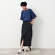 オペークドットクリップ(OPAQUE.CLIP)の《美人百花掲載》ピンストライプイージーナロースカート【洗濯機洗い可】36