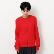 オペークドットクリップ(OPAQUE.CLIP)のシアー柄編みニットカーディガン【洗える】13