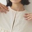 オペークドットクリップ(OPAQUE.CLIP)の前開きペプラムブラウス【洗濯機洗い可】16