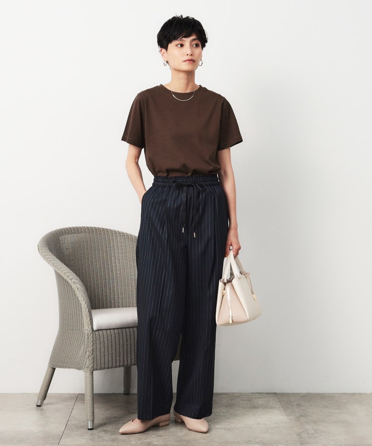 オペークドットクリップ(OPAQUE.CLIP)のベーシックTシャツ【接触冷感／UVケア／汗染み防止】42