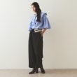 オペークドットクリップ(OPAQUE.CLIP)のマーベルトデザイン タックワイドパンツ【洗濯機洗い可】6