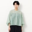 オペークドットクリップ(OPAQUE.CLIP)のシアーバルーンボリュームスリーブブラウス【洗濯機洗い可】12