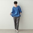 オペークドットクリップ(OPAQUE.CLIP)のバルーンスリーブギャザーブラウス【洗濯機洗い可】14