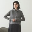 オペークドットクリップ(OPAQUE.CLIP)の《CLASSY掲載》ハーフZIPニットベスト【洗濯機洗い可】1