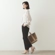 オペークドットクリップ(OPAQUE.CLIP)のフリルスリーブブラウス【洗濯機洗い可】7