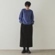 オペークドットクリップ(OPAQUE.CLIP)の≪エマール検証済≫ラメガーターボートネックニット【洗濯機洗い可】70