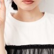 オペークドットクリップ(OPAQUE.CLIP)のチュールドッキングTシャツ【洗濯機洗い可】16