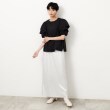 オペークドットクリップ(OPAQUE.CLIP)の《美人百花掲載》フリル重ねスリーブブラウス【洗濯機洗い可】2