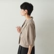 オペークドットクリップ(OPAQUE.CLIP)のランタンスリーブテーラードジャケット【洗濯機洗い可】10