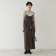 オペークドットクリップ(OPAQUE.CLIP)の《美人百花掲載》ベロアキャミブラウス/セットアップ対応【洗濯機洗い可】9