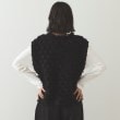 オペークドットクリップ(OPAQUE.CLIP)のラメツイード風ニットベスト【洗濯機洗い可】15