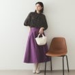 オペークドットクリップ(OPAQUE.CLIP)のドッドシアーボウタイブラウス【洗濯機洗い可】10