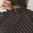オペークドットクリップ(OPAQUE.CLIP)のドッドシアーボウタイブラウス【洗濯機洗い可】17