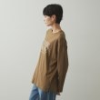 オペークドットクリップ(OPAQUE.CLIP)の箔ロゴプリント ロングTシャツ【洗濯機洗い可】14