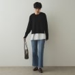 オペークドットクリップ(OPAQUE.CLIP)の《ツインセット》リラクシーニット×ドッキングタンク【洗濯機洗い可】7