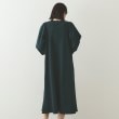 オペークドットクリップ(OPAQUE.CLIP)の異素材切り替えニットワンピース【洗濯機洗い可】15
