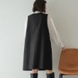 オペークドットクリップ(OPAQUE.CLIP)のVネックミニジャンスカ【洗濯機洗い可】1