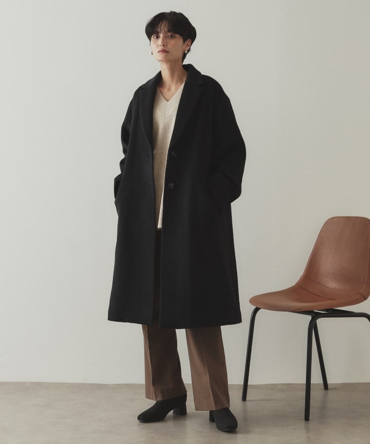 ウールカシミヤブレンド チェスターコート(チェスターコート ウールカシミヤブレンド チェスターコート(チェスターコート