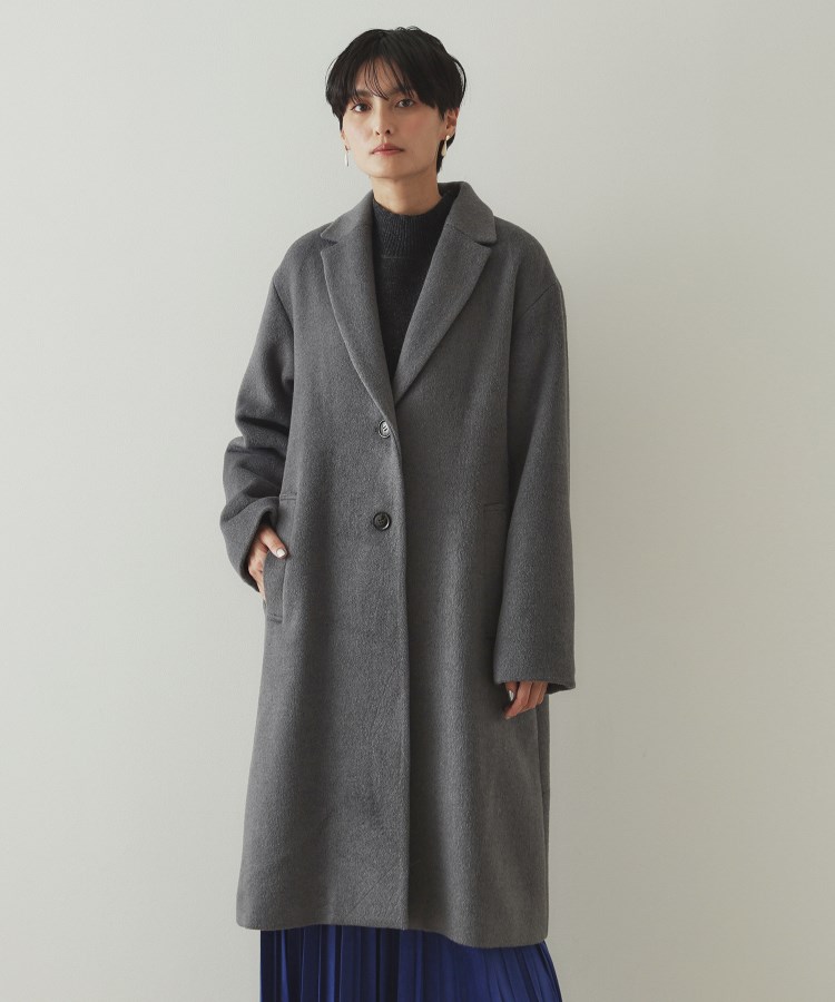 ウールカシミヤブレンド チェスターコート(チェスターコート ウールカシミヤブレンド チェスターコート(チェスターコート