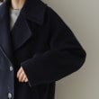 オペークドットクリップ(OPAQUE.CLIP)の《S-LLsize》ウールカシミヤブレンド ミドルピーコート47