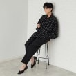 オペークドットクリップ(OPAQUE.CLIP)の《美人百花掲載》ボリュームボウタイブラウス【洗濯機洗い可】7