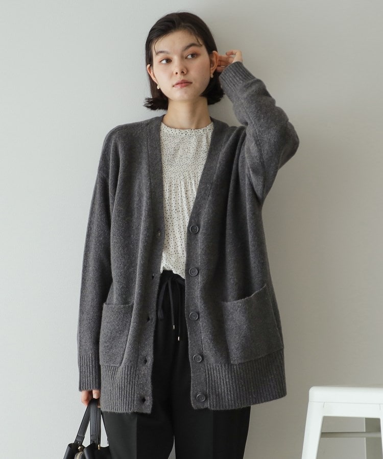 Andemiu｜アンゴラ2WAYカーディガン | Rakuten Fashion(楽天