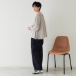 オペークドットクリップ(OPAQUE.CLIP)のマジョリカブリーツブラウス【洗濯機洗い可】2
