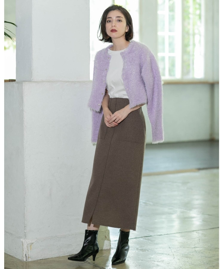 S-LLsize/7color》ウールライクストレッチタイトスカート【洗濯 S-LLsize/7color》ウールライクストレッチタイトスカート【洗濯