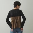 オペークドットクリップ(OPAQUE.CLIP)のリボンビスチェ ドッキングカットソー【洗濯機洗い可】15