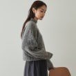 オペークドットクリップ(OPAQUE.CLIP)の《ツインセット》バラクラバ×ハイネックショートニット【洗える】8