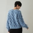 オペークドットクリップ(OPAQUE.CLIP)のチュールテープヤーンニット【洗濯機洗い可】15