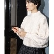 オペークドットクリップ(OPAQUE.CLIP)の《美人百花掲載》ミドルゲージショートワイドリブニット【洗濯機洗い可】4