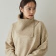 オペークドットクリップ(OPAQUE.CLIP)の2WAYネックウォーマー付ニット【洗濯機洗い可】7