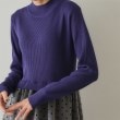 オペークドットクリップ(OPAQUE.CLIP)のニット×ドット柄 ドッキングニットワンピース13