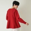 オペークドットクリップ(OPAQUE.CLIP)の《5color》シームレスペプラムニット【洗濯機洗い可】47