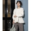 オペークドットクリップ(OPAQUE.CLIP)の《5color》シームレスペプラムニット【洗濯機洗い可】3