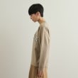 オペークドットクリップ(OPAQUE.CLIP)のカレッジ風ロゴジャカードニット【洗濯機洗い可】14