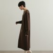 オペークドットクリップ(OPAQUE.CLIP)の≪ツインセット≫ハーフZIPベスト×ニットワンピース【洗濯機洗い可】22