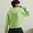 オペークドットクリップ(OPAQUE.CLIP)のフェザーロゴフーディニット【洗濯機洗い可】9