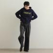 オペークドットクリップ(OPAQUE.CLIP)のフェザーロゴフーディニット【洗濯機洗い可】6