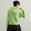 オペークドットクリップ(OPAQUE.CLIP)のフェザーロゴフーディニット【洗濯機洗い可】15