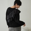 オペークドットクリップ(OPAQUE.CLIP)のダブルフリルドッキングニット【洗濯機洗い可】5