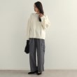 オペークドットクリップ(OPAQUE.CLIP)のヘリンボーンイージーカーゴパンツ【洗濯機洗い可】10