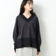 オペークドットクリップ(OPAQUE.CLIP)の異素材リブVネックワイドニット【洗濯機洗い可】36