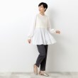 オペークドットクリップ(OPAQUE.CLIP)のプリーツドッキングチュニックニット【洗濯機洗い可】23