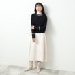 オペークドットクリップ(OPAQUE.CLIP)のアンサンブル対応 配色ラインニット【洗濯機洗い可】33