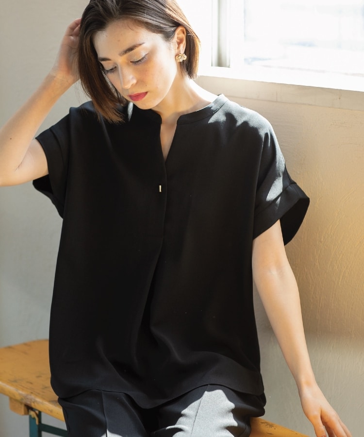 ≪7color/SS-LLsize≫ スキッパーブラウス/セットアップ対応【防 ≪7color/SS-LLsize≫ スキッパーブラウス/セットアップ対応【防