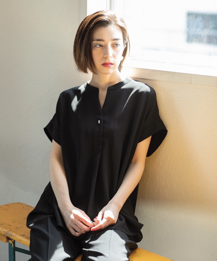 ≪7color/SS-LLsize≫ スキッパーブラウス/セットアップ対応【防 ≪7color/SS-LLsize≫ スキッパーブラウス/セットアップ対応【防